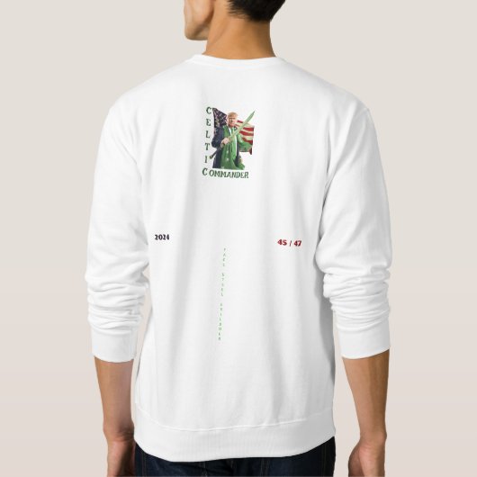Trumps St. Paddy Sweatshirt (Rückseite)