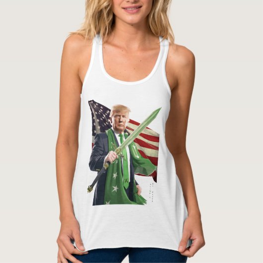 Trumps St. Paddy Tank Top (Vorderseite)