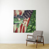 Trumps St. Paddy Wandteppich (Beispiel (Horizontal))