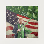 Trumps St. Paddy Wandteppich (Vorderseite)