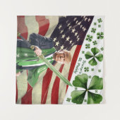 Trumps St. Paddy Wandteppich (Vorderseite (Horizontal))