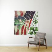 Trumps St. Paddy Wandteppich (Beispiel (Horizontal))