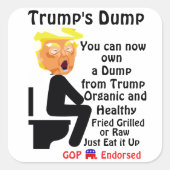 Trumps Sticker (Vorderseite)