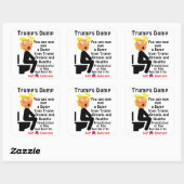 Trumps Sticker (Blatt)