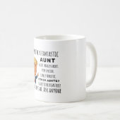 Trumps Tante lustiges Geburtstagsgeschenk Kaffeetasse (VorderseiteRechts)