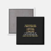 Trumps Tierfarm Magnet (Vorderseite/Rückseite)