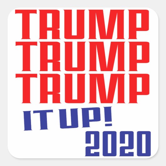 Trump's! Trump 2020 - Stickers (Set von 20) (Vorderseite)