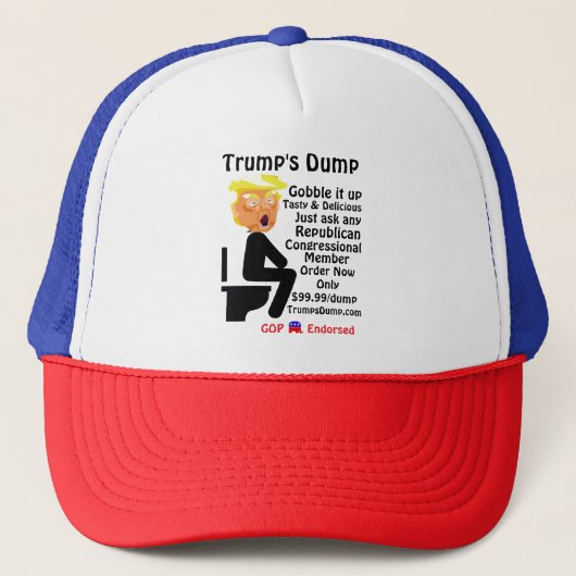 Trumps Trumps Trumper-Hut Truckerkappe (Vorderseite)