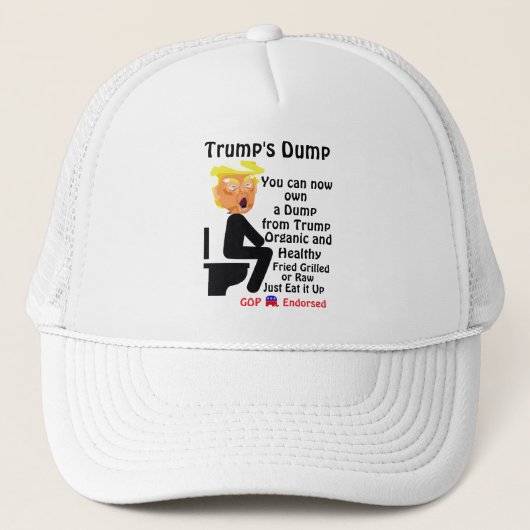 Trumps Trumps Trumper-Hut Truckerkappe (Vorderseite)
