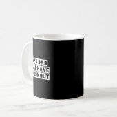 Trumps Vater hätte aussteigen sollen Kaffeetasse (Vorderseite Links)