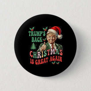 Trumps Zurück-Weihnachten ist wieder großartig Fun Button