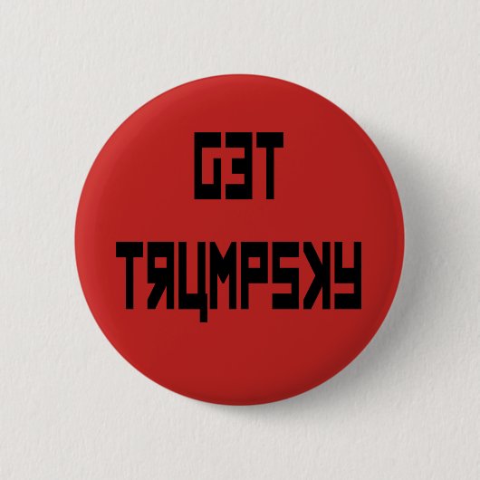 Trumpsky Button (Vorderseite)