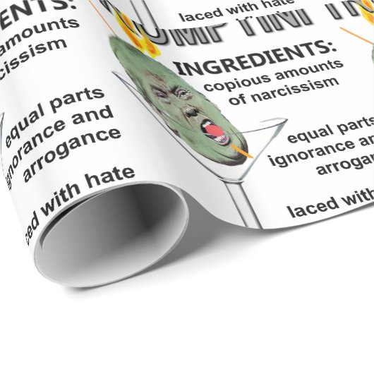 Trumptini Geschenkpapier (Rolleneckpunkt)