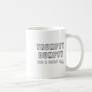 Trumpty Dumpty hatte einen großen Fall Funny Spaß Kaffeetasse