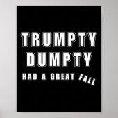Trumpty Dumpty hatte einen großen Fall Funny Spaß  Poster (Vorne)