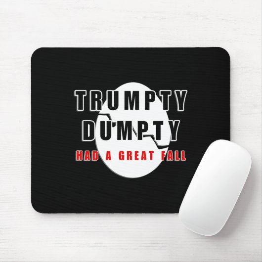 Trumpty Dumpty hatte einen großen Fall gebrochen E Mousepad (Mit Mouse)