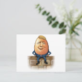 Trumpty Dumpty Postkarte (Stehend Vorderseite)