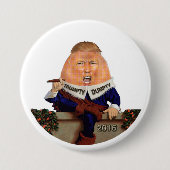 Trumpty Dumpty saß an der Wand Button (Vorderseite)