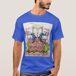 TRUMPTY DUMPTY SAT AUF EINER WAND T-Shirt