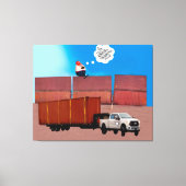 Trumpty Dumpty Stretched Canvas Print Leinwanddruck (Vorderseite)