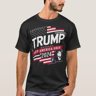 Trumpy 2024 - Behalt Amerika Großes T-Shirt
