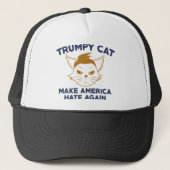 Trumpy Cat Truckerkappe (Vorderseite)