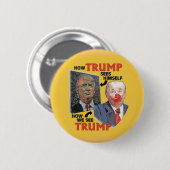 Trumpy der Clown Button (Vorne & Hinten)