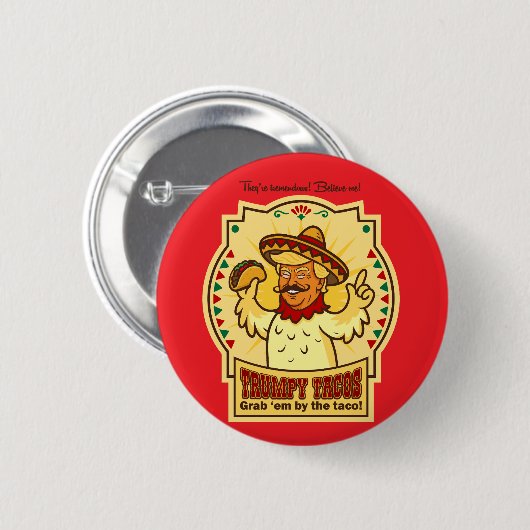 Trumpy Tacos Button (Vorne & Hinten)