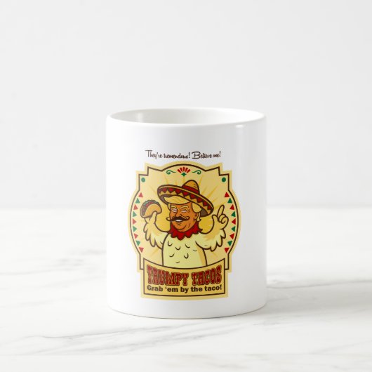 Trumpy Tacos Kaffeetasse (Mittel)