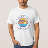 Trunk Bay Beach, St. John, Usvi Faded Classic T-Shirt (Vorderseite)