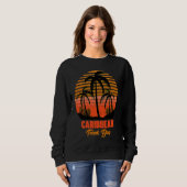 Trunk Bay Caribbean Sea Beach Vacation Sweatshirt (Vorne ganz)