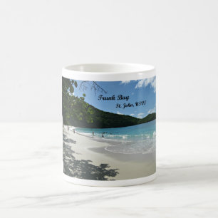 Trunk Bay, St. John Jungfrau Island Kaffeetasse