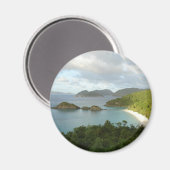 Trunk Bay, St John, USVI Magnet (Vorderseite/Rückseite)