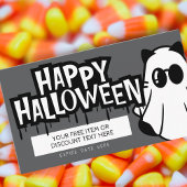 Trunk oder Leckerei Halloween Coole Geister Visitenkarte