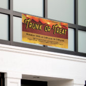 Trunk- oder Leckerei Herbst Ernte Blätter Banner (Äußeres Gebäude)