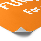 Trunk oder Treuen Sie Fundraiser PTO PTA Church Ba Poster (Ecke)