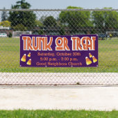 Trunk Or Treat Candy Corn Banner (Insitu)