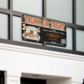 Trunk or Treat Halloween Banner (Äußeres Gebäude)