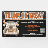 Trunk or Treat Halloween Banner (Horizontal)