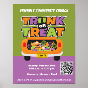 Trunk or Treat Schulgemeinschaft Poster