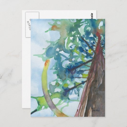 Trunk Postkarte (Vorne/Hinten)