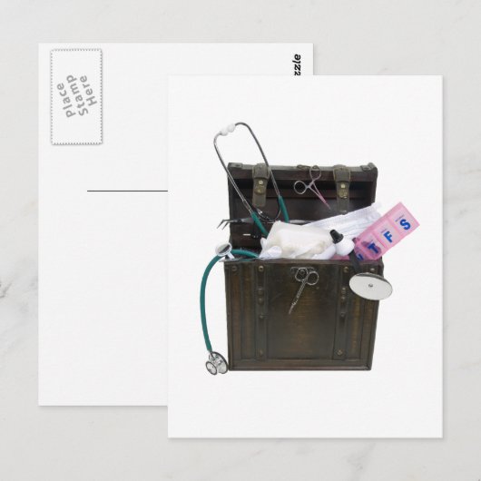 TrunkMedical080409 Postkarte (Vorne/Hinten)