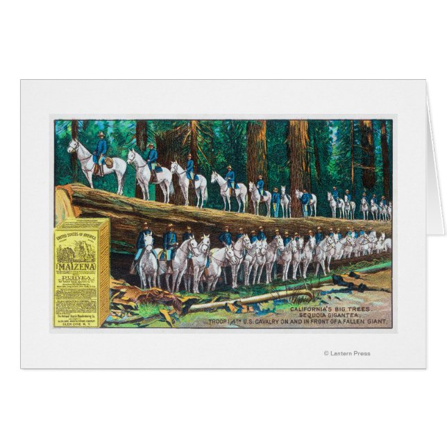 Truppe I auf und vor dem gefallenen Riesen (Vorderseite (Horizontal))