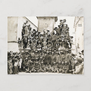 Truppen des britischen Empires 1915 Postkarte