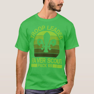 Truppenführer Beaver Scout Pack 69 Wildlife gift T-Shirt
