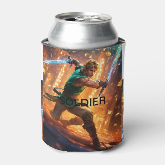 Truppenverzierte Schaumkühlen: Behalt Getränke Coo Dosenkühler (Kanne Vorderseite)