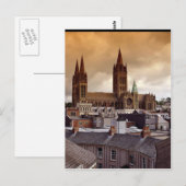 Truro Cathedral, Cornwall, England Postkarte (Vorne/Hinten)
