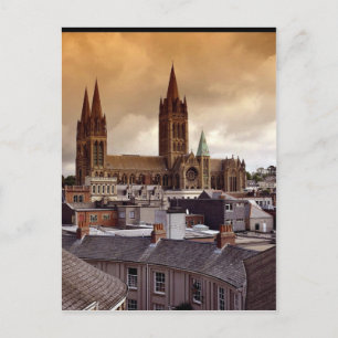 Truro Cathedral, Cornwall, England Postkarte