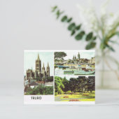 Truro, Cornwall, England Postkarte (Stehend Vorderseite)
