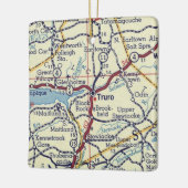 Truro Nova Scotia Vintage Karte Keramikornament (Links)